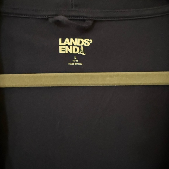 Lands End Navy Robe - Picture 4 of 4